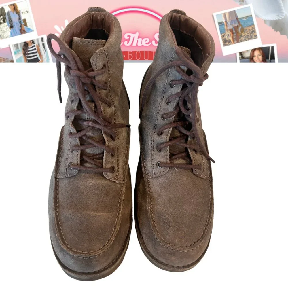 UGG Men\'s Fallbrook Lace Up Moc Toe Boot | Brown | 12 UGG Men main image 4